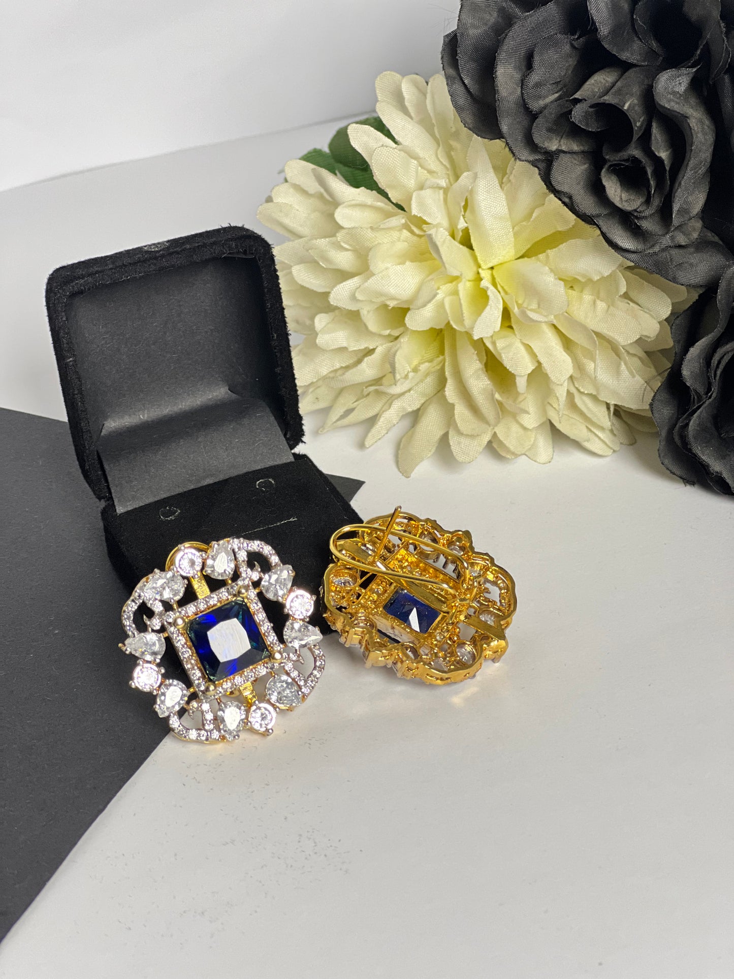 Royal Sapphire Elegance Studs