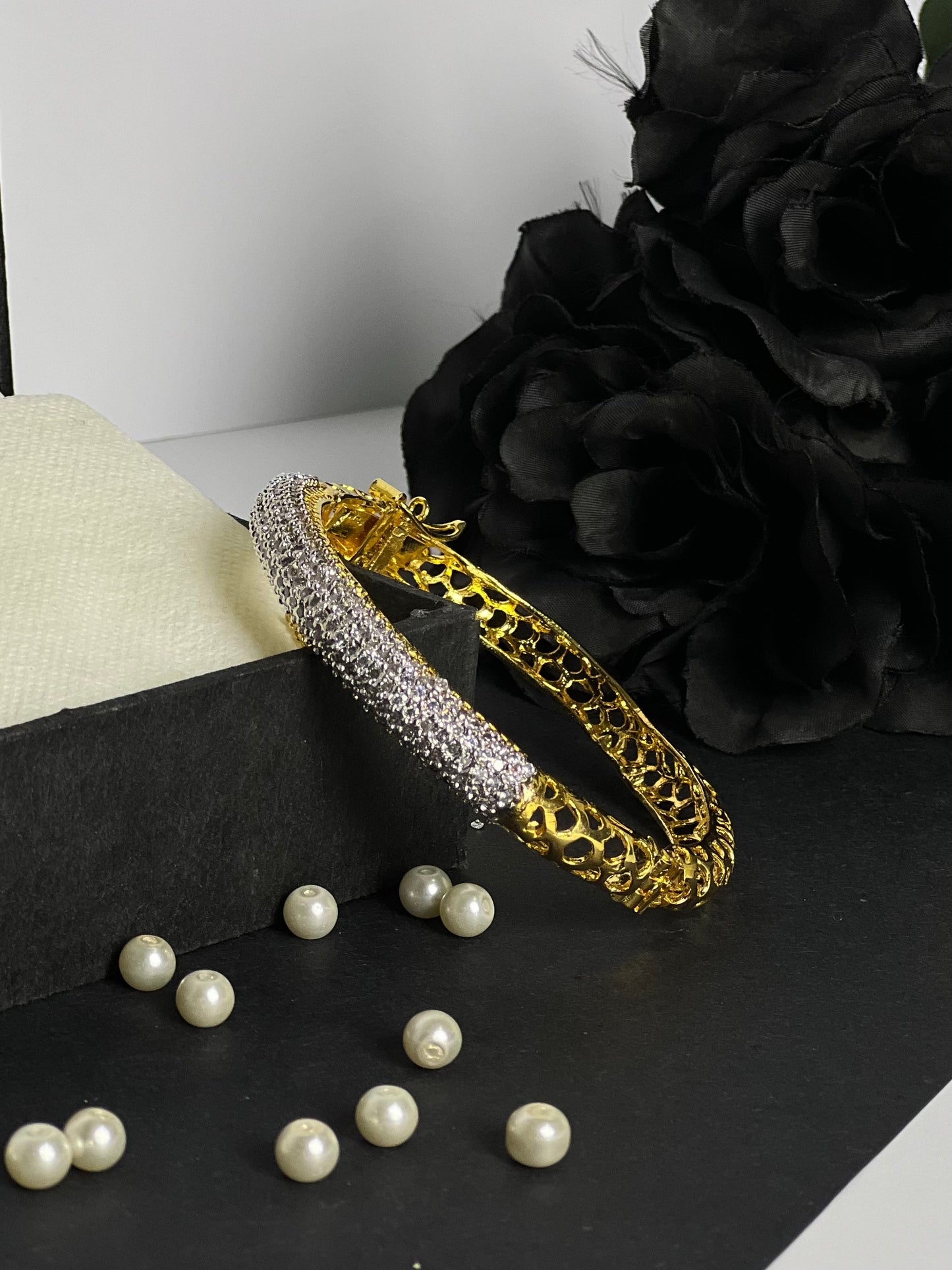 Diamond Cut Bangle